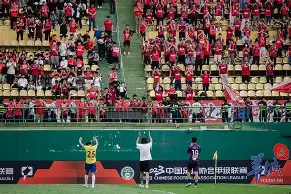 开云体育注册-大连英博vs广州队中甲比赛结束门将挑衅球迷